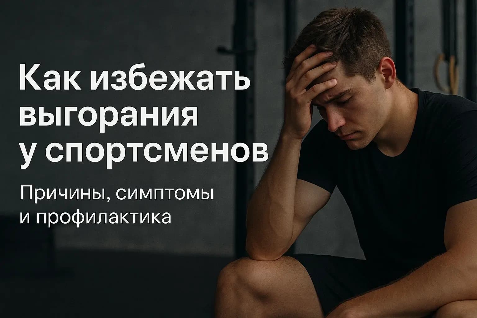 How to avoid burnout in athletes: causes, symptoms and prevention.